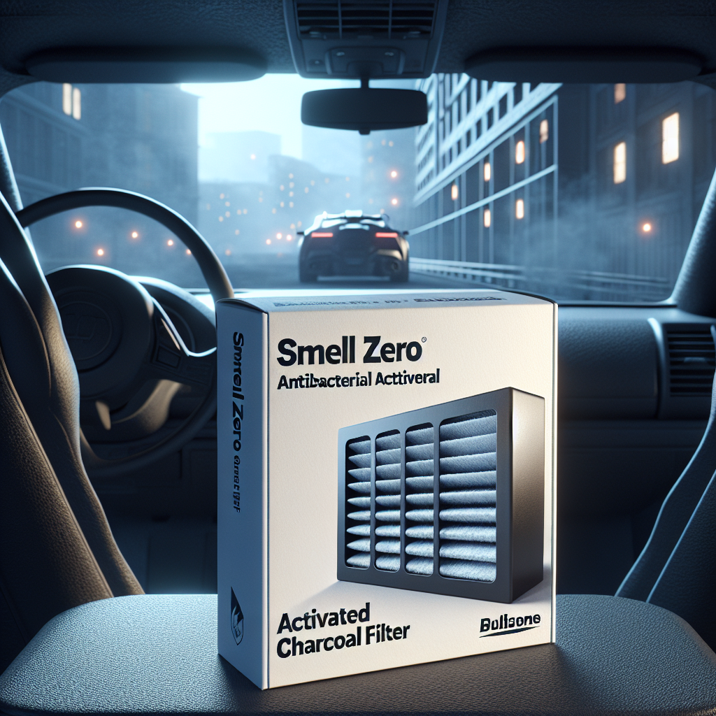 [2개입][호환] 불스원 냄새제로 항균 활성탄 자동차 차량용 에어컨필터 01