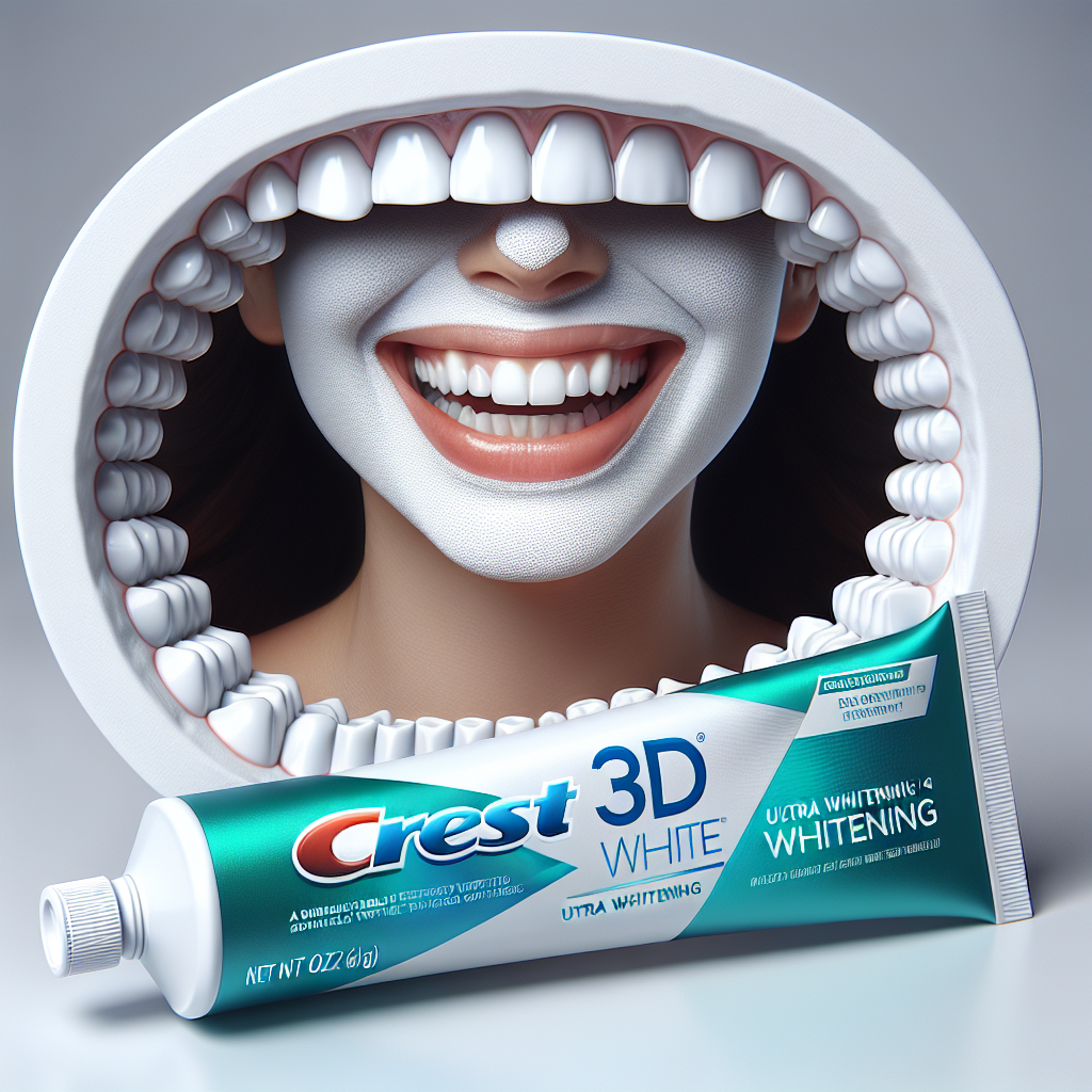 크레스트 3D 화이트 울트라 화이트닝 민트 5 2온스 5파운드