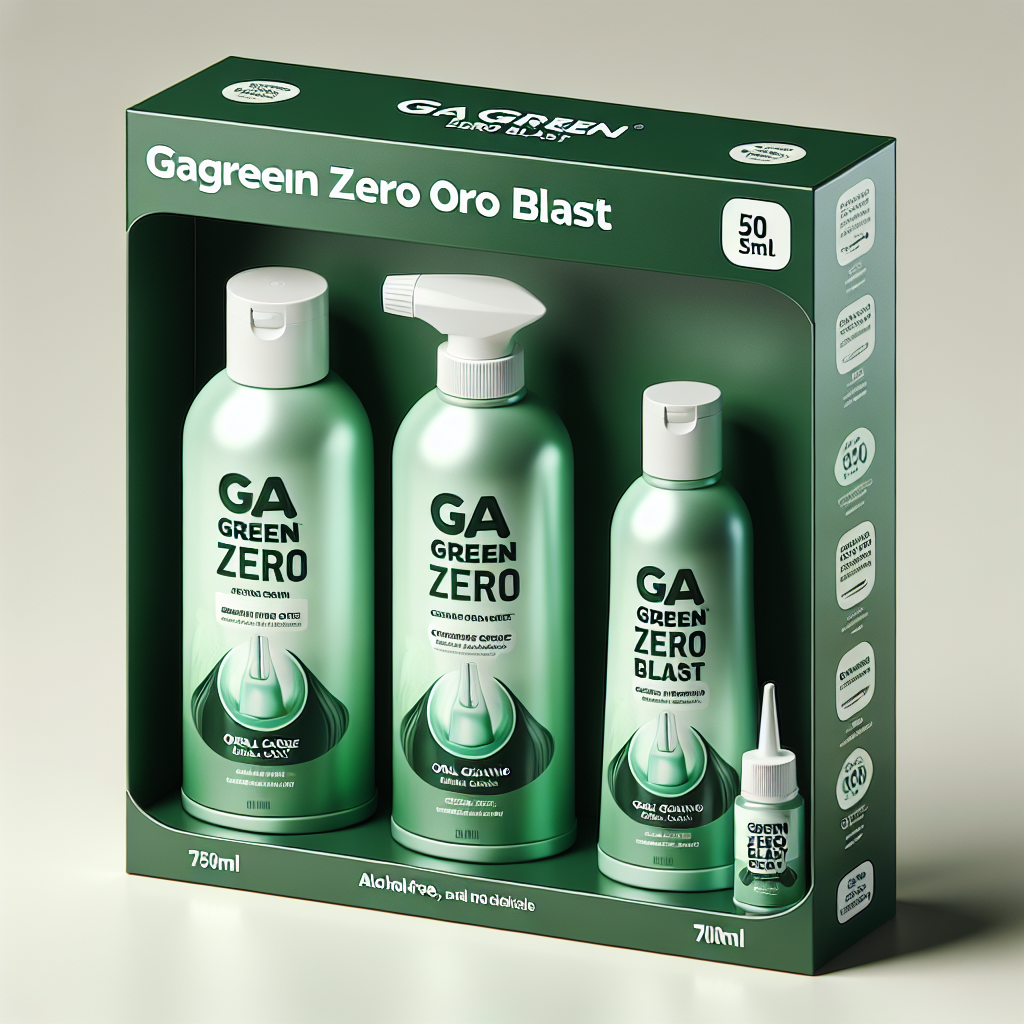 가그린 제로 블라스트 750ml x 3개 + 랜덤 100ml 3개 가글 구강청결제 무알콜