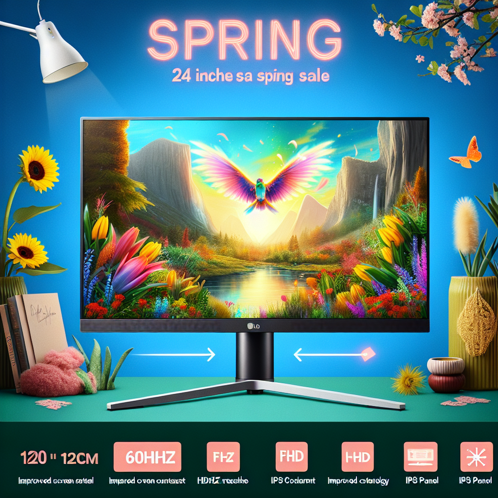 [봄맞이 최대12만] LG PC모니터 24U411A 60cm(24인치) 120Hz IPS FHD HDR