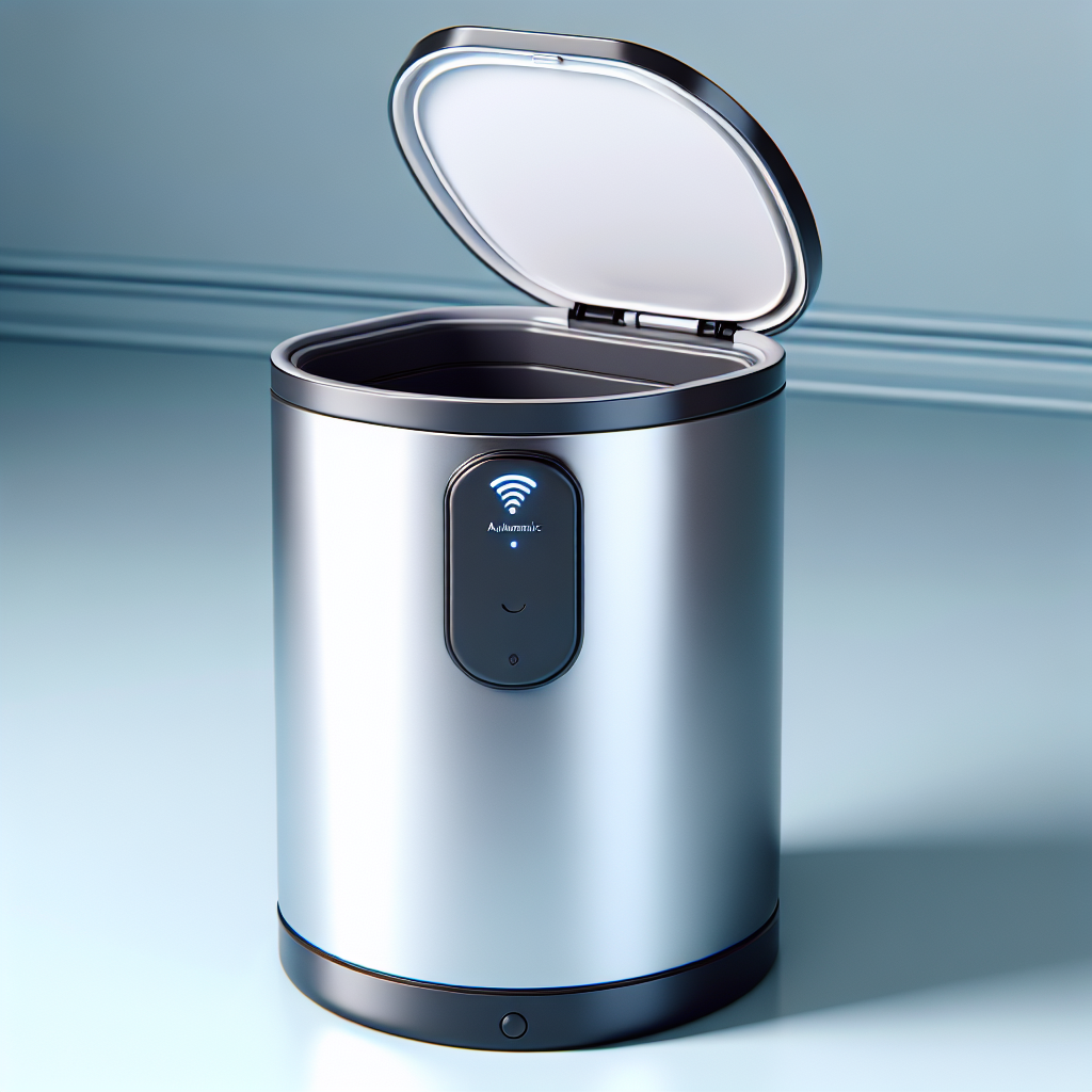 더 이상 냄새 걱정 없는 육아! 스마트 자동 센서 기저귀 쓰레기통