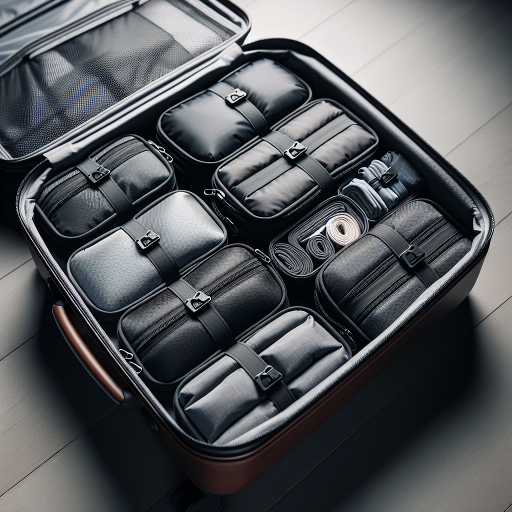 여행이 간편해지는 비결, 브랜든 여행 압축 파우치 세트