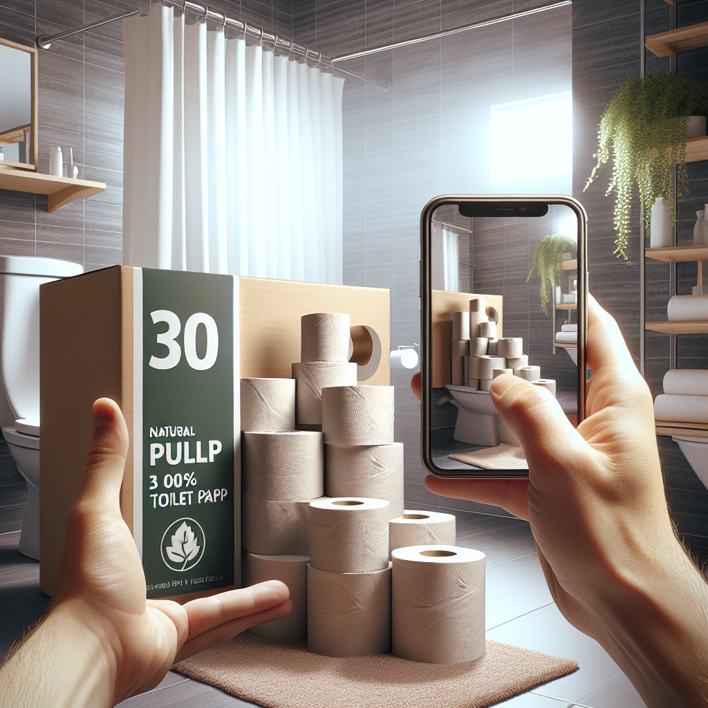 집안의 미니멀한 선택: 한예지 100% 천연펄프 3겹 데코 화장지