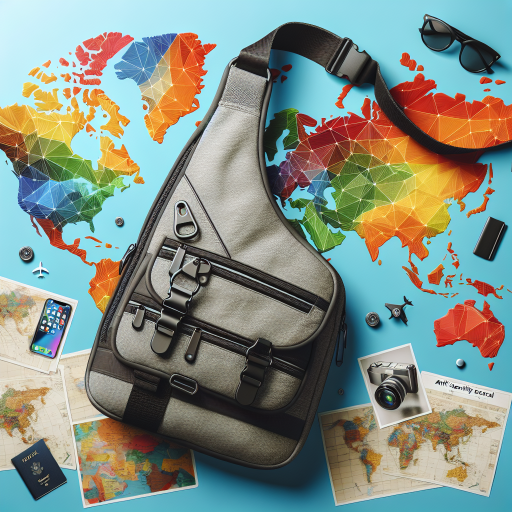 팩세이프 go 슬링백 도난방지 가방 유럽여행 크로스백 이중보안버클 rfid스캔차단 5컬러