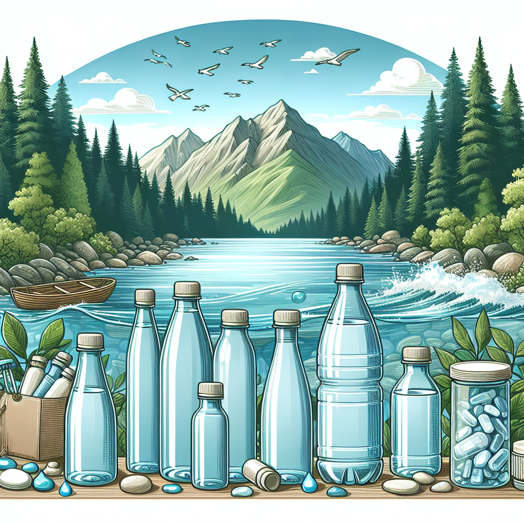 자연의 신선함을 그대로, 평창수 무라벨 생수