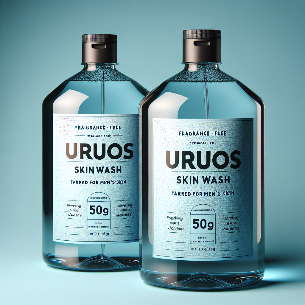 우르오스 스킨워시 (남자 바디워시) 무향, 500g, 2개