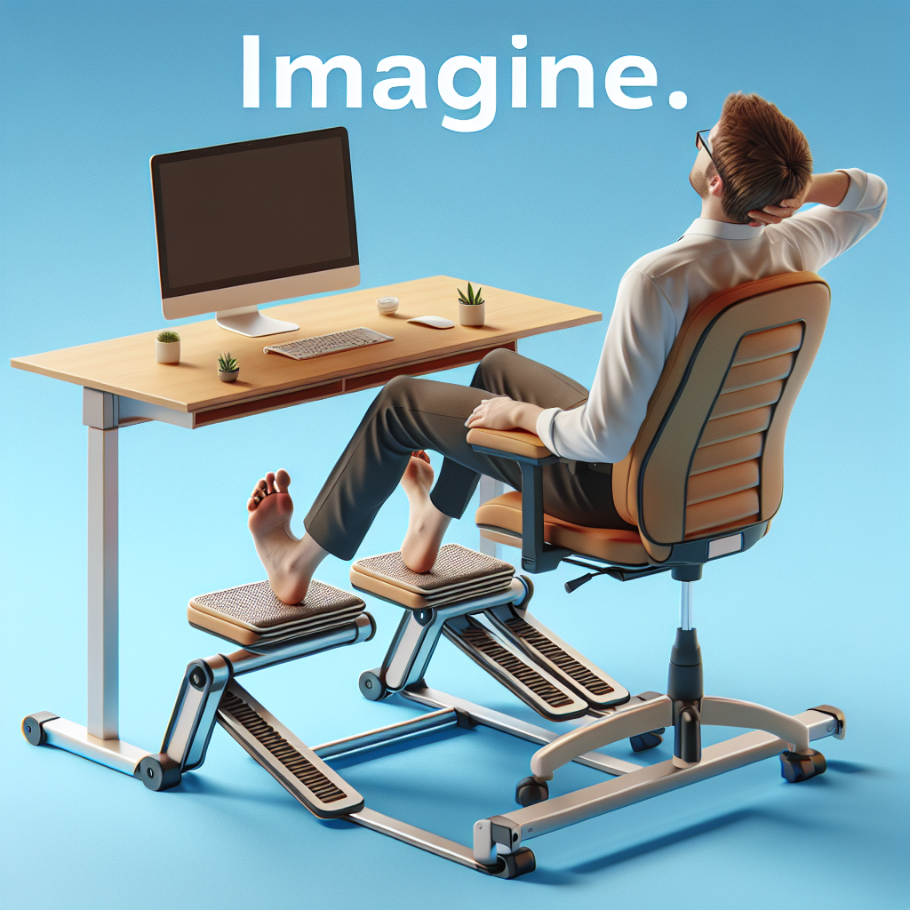 슈퍼적립][N배송]듀오백 이지풋 2단 발받침 컴퓨터 사무실 책상 발받침대 사무용