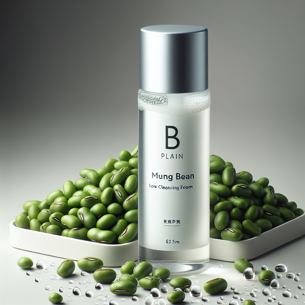 깨끗함의 기준을 새롭게! 비플레인 녹두 약산성 클렌징폼