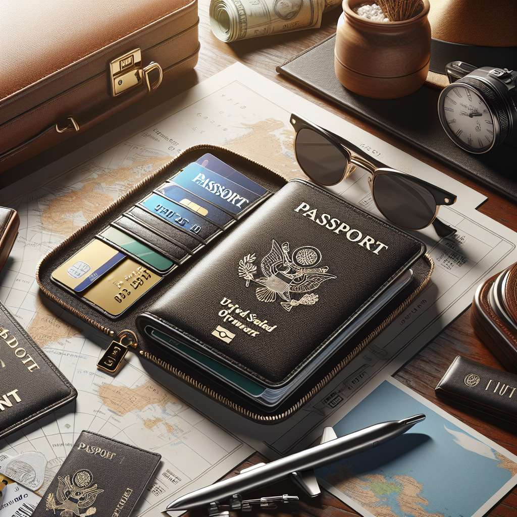 여행의 동반자, 에가든 본보야지 패스포트 지갑으로 안전하게!